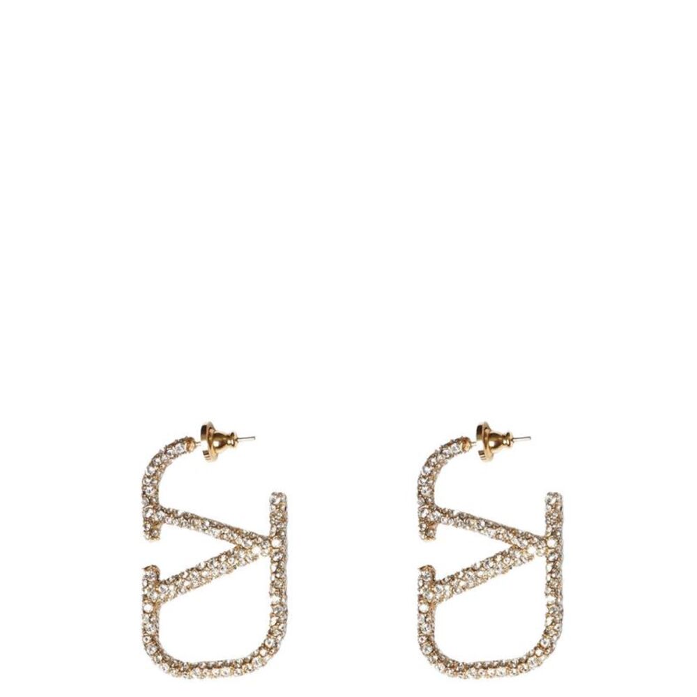 Valentino Garavani Gold Brass Women's Earrings - Picture 1 of 3